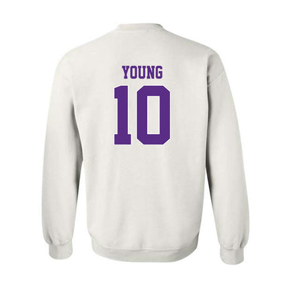 TCU - NCAA Women's Volleyball : Kinsley Young - Classic Shersey Crewneck Sweatshirt-1