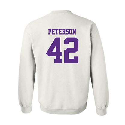 TCU - NCAA Football : Sebastian Peterson - Classic Shersey Crewneck Sweatshirt-1
