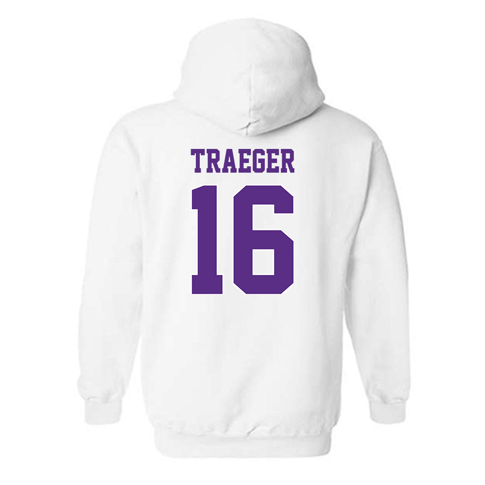 TCU - NCAA Baseball : Nolan Traeger - Classic Shersey Hooded Sweatshirt-1