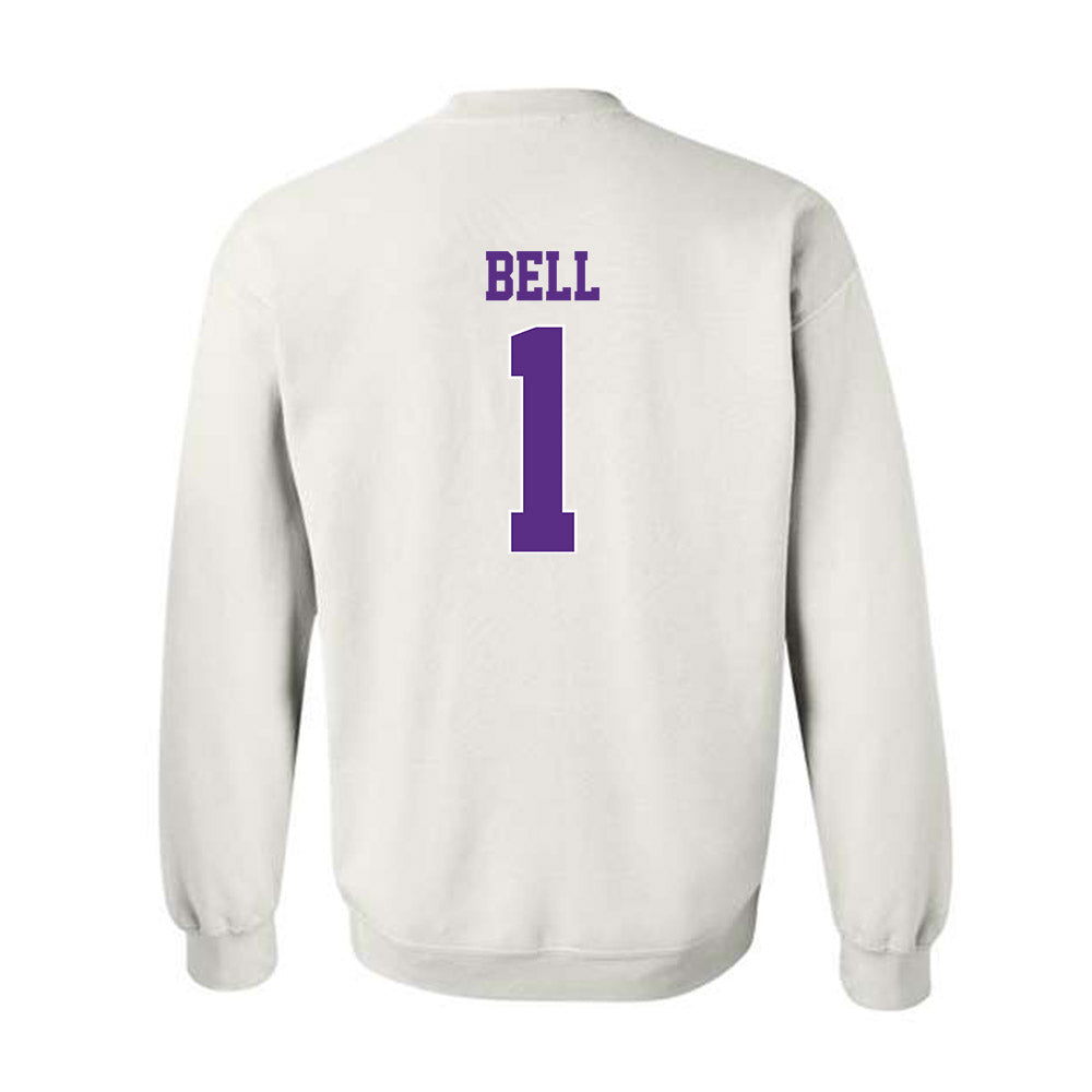 TCU - NCAA Baseball : James Bell - Classic Shersey Crewneck Sweatshirt-1