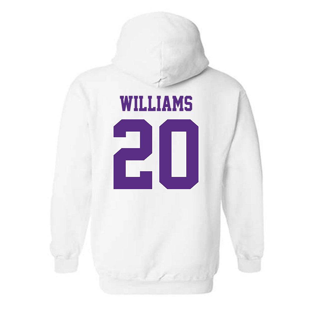 TCU - NCAA Football : Anthony Williams - Classic Shersey Hooded Sweatshirt-1