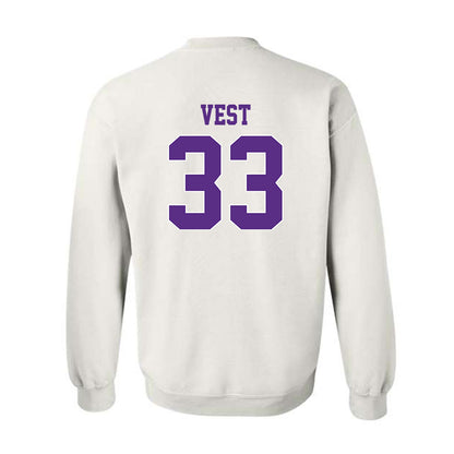 TCU - NCAA Women's Soccer : Grace Vest - Classic Shersey Crewneck Sweatshirt-1