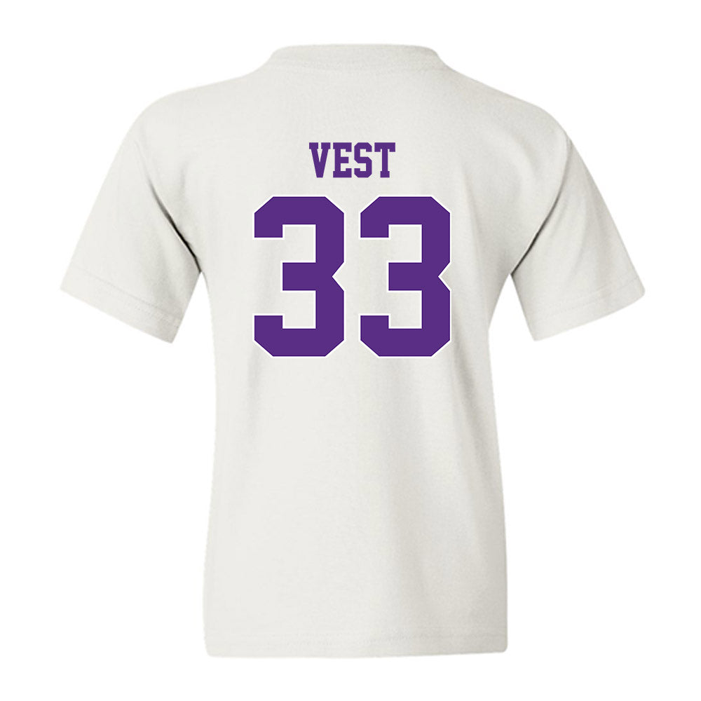 TCU - NCAA Women's Soccer : Grace Vest - Classic Shersey Youth T-Shirt-1