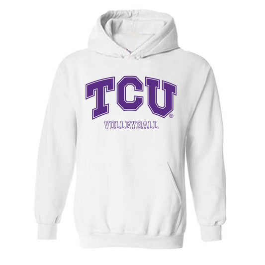 TCU - NCAA Women's Volleyball : Mckenzie Berg - Classic Shersey Hooded Sweatshirt-0