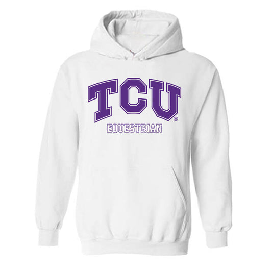 TCU - NCAA Equestrian : Lily Muzzy - Classic Shersey Hooded Sweatshirt-0