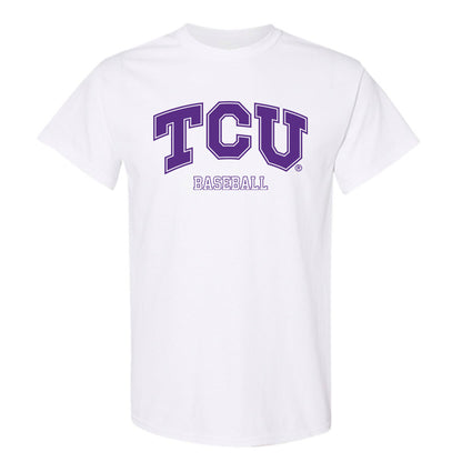 TCU - NCAA Baseball : Trever Baumler - Classic Shersey T-Shirt-0