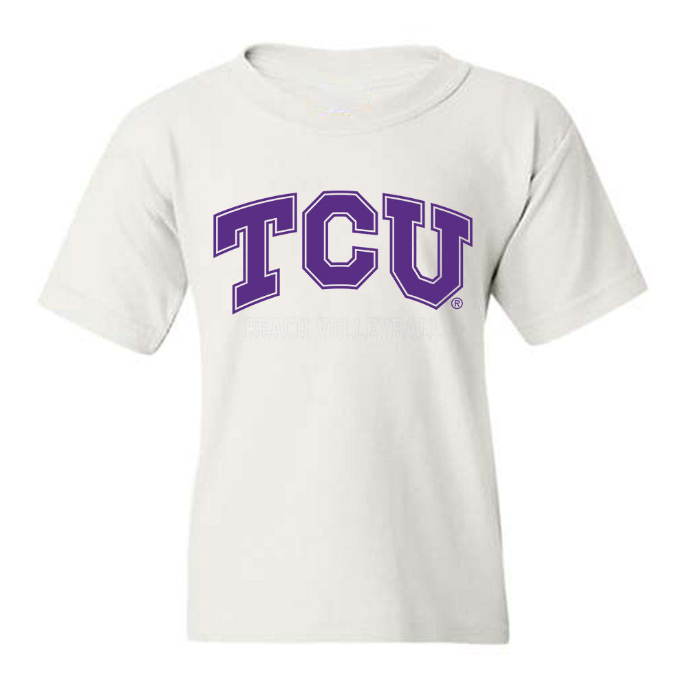 TCU - NCAA Beach Volleyball : Britain Taylor - Classic Shersey Youth T-Shirt-0