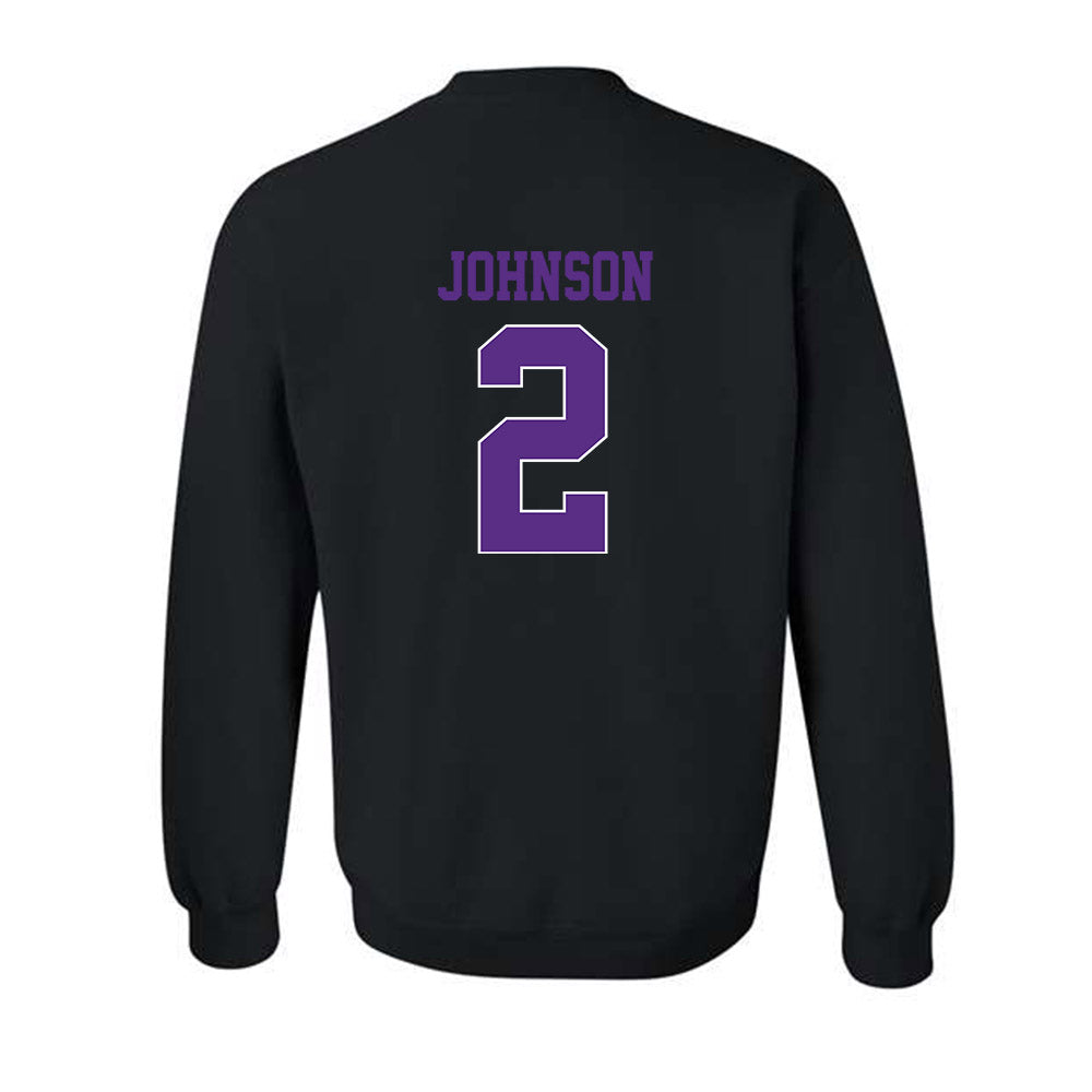 TCU - NCAA Football : Jamel Johnson - Classic Fashion Shersey Crewneck Sweatshirt-1
