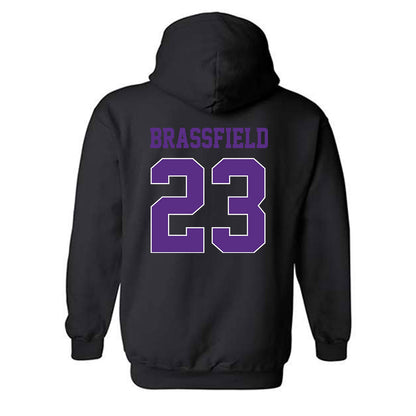 TCU - NCAA Baseball : Mason Brassfield - Classic Fashion Shersey Hooded Sweatshirt-1