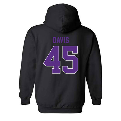TCU - NCAA Baseball : Lance Davis - Classic Fashion Shersey Hooded Sweatshirt-1