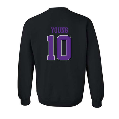 TCU - NCAA Women's Volleyball : Kinsley Young - Classic Fashion Shersey Crewneck Sweatshirt-1