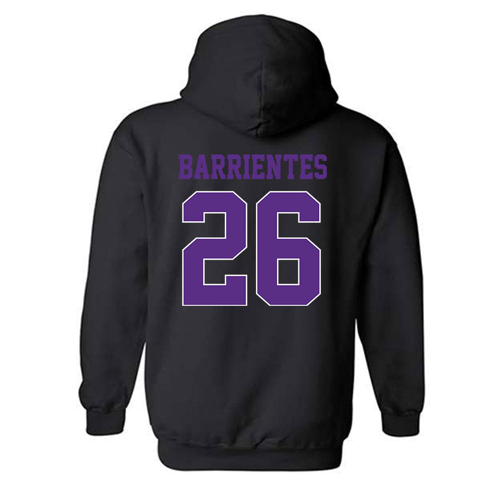 TCU - NCAA Baseball : Aiden Barrientes - Classic Fashion Shersey Hooded Sweatshirt-1