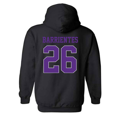 TCU - NCAA Baseball : Aiden Barrientes - Classic Fashion Shersey Hooded Sweatshirt-1