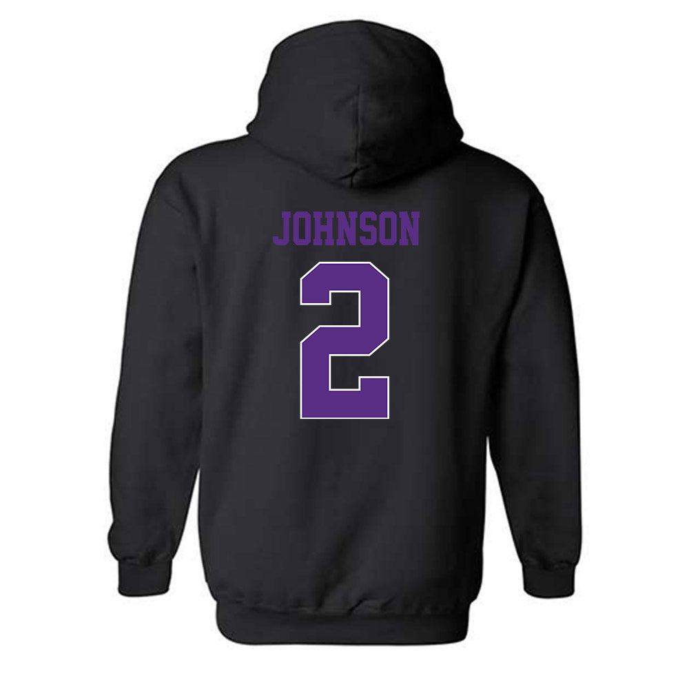TCU - NCAA Football : Jamel Johnson - Classic Fashion Shersey Hooded Sweatshirt-1
