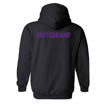 TCU - NCAA Men's Golf : Austin Hofferkamp - Classic Fashion Shersey Hooded Sweatshirt-1