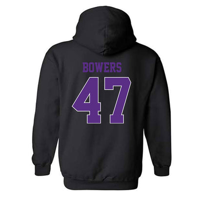 TCU - NCAA Football : Aaron Bowers - Classic Fashion Shersey Hooded Sweatshirt-1
