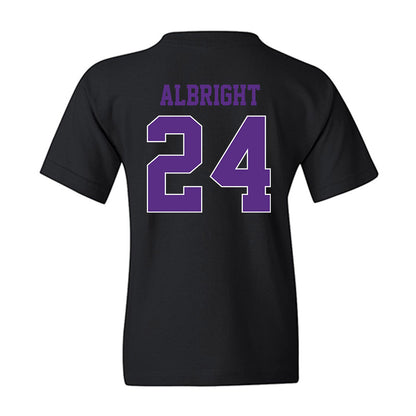 TCU - NCAA Football : Joseph Albright - Classic Fashion Shersey Youth T-Shirt-1