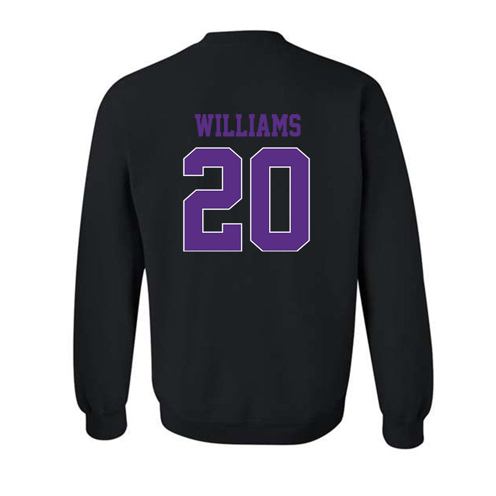 TCU - NCAA Football : Anthony Williams - Classic Fashion Shersey Crewneck Sweatshirt-1