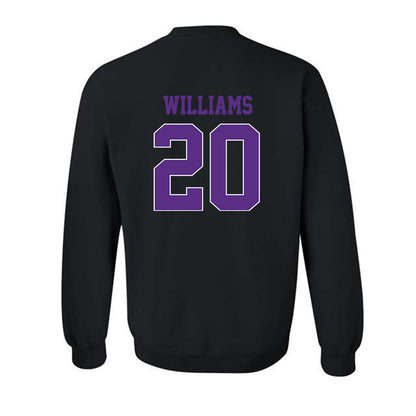 TCU - NCAA Football : Anthony Williams - Classic Fashion Shersey Crewneck Sweatshirt-1