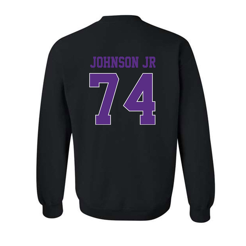 TCU - NCAA Football : Vincent Johnson Jr - Classic Fashion Shersey Crewneck Sweatshirt-1