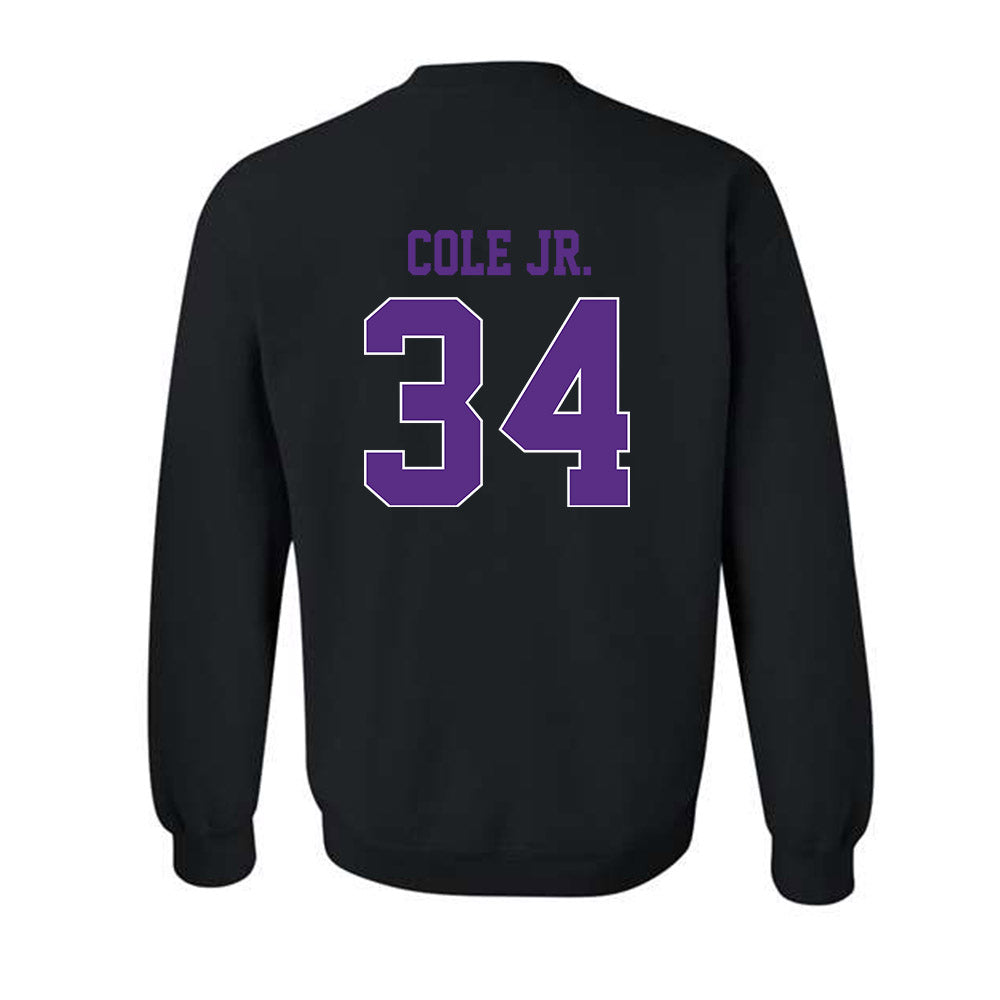 TCU - NCAA Football : Perry Cole Jr. - Classic Fashion Shersey Crewneck Sweatshirt-1