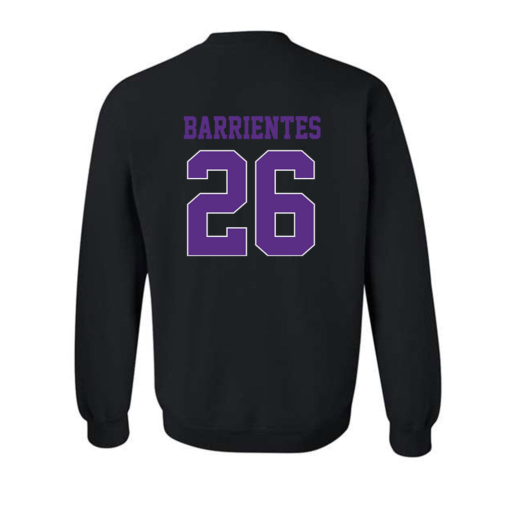 TCU - NCAA Baseball : Aiden Barrientes - Classic Fashion Shersey Crewneck Sweatshirt-1