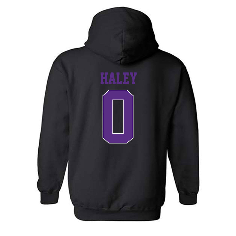 TCU - NCAA Football : Sam Haley - Classic Fashion Shersey Hooded Sweatshirt-1