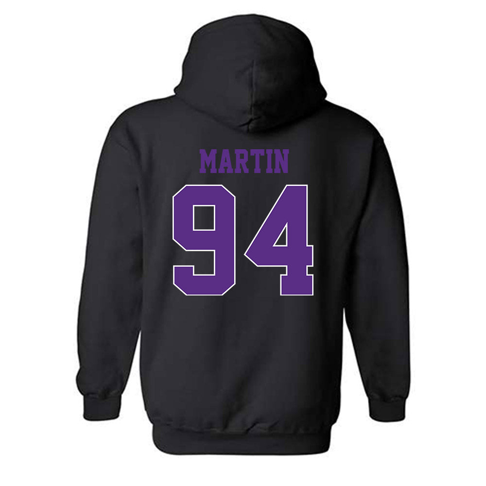 TCU - NCAA Football : Jared Martin - Classic Fashion Shersey Hooded Sweatshirt-1