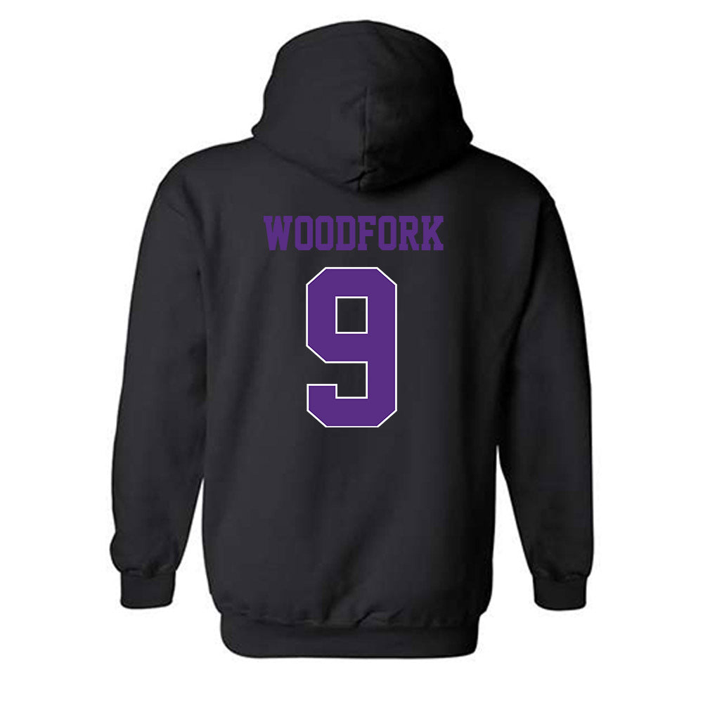 TCU - NCAA Football : Chad Woodfork - Classic Fashion Shersey Hooded Sweatshirt-1