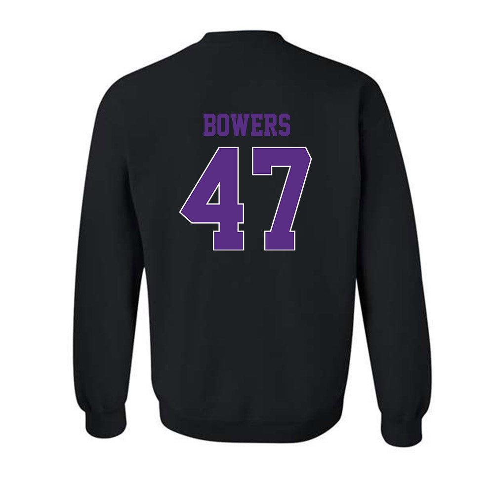 TCU - NCAA Football : Aaron Bowers - Classic Fashion Shersey Crewneck Sweatshirt-1
