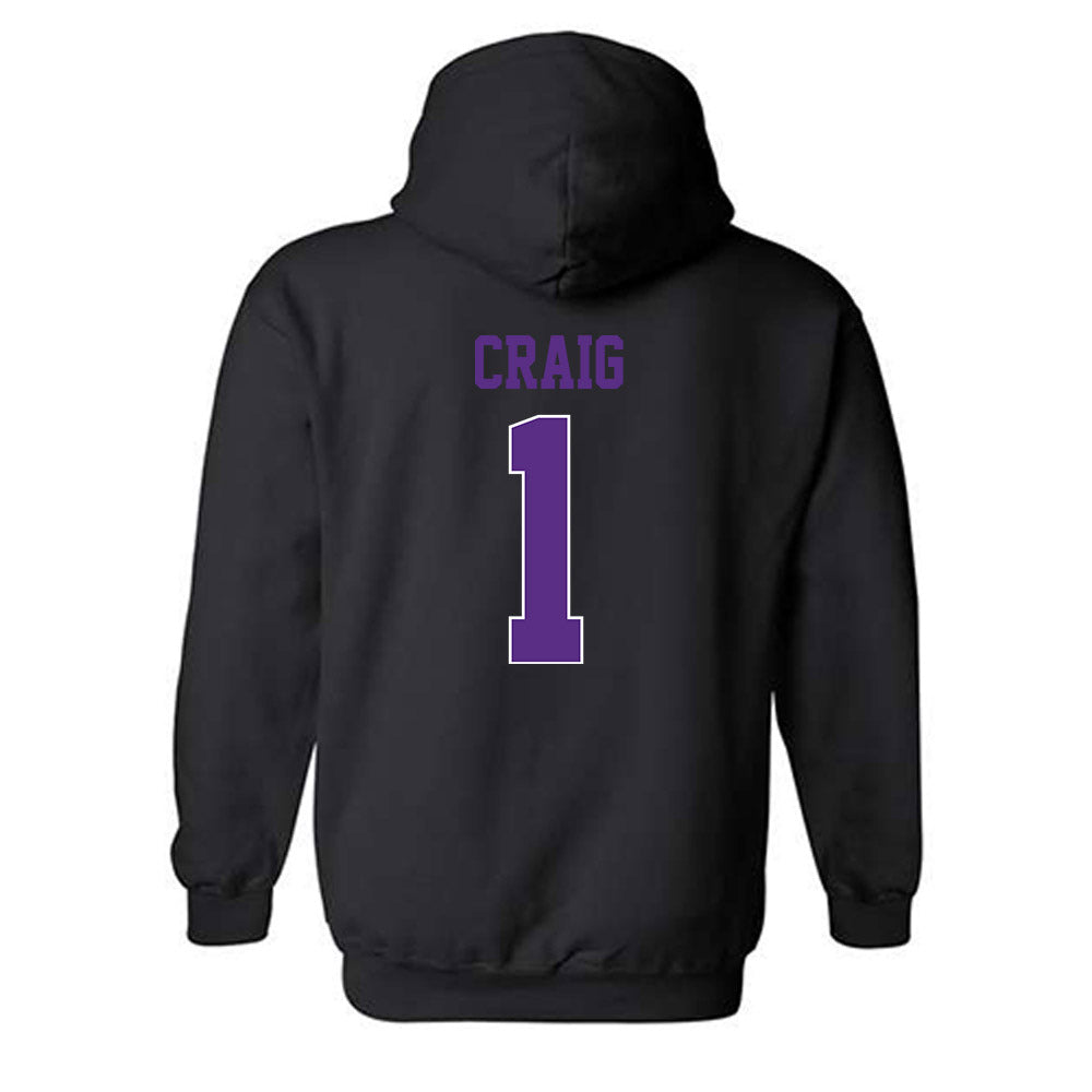 TCU - NCAA Football : Jaden Craig - Classic Fashion Shersey Hooded Sweatshirt-1