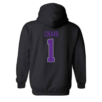 TCU - NCAA Football : Jaden Craig - Classic Fashion Shersey Hooded Sweatshirt-1