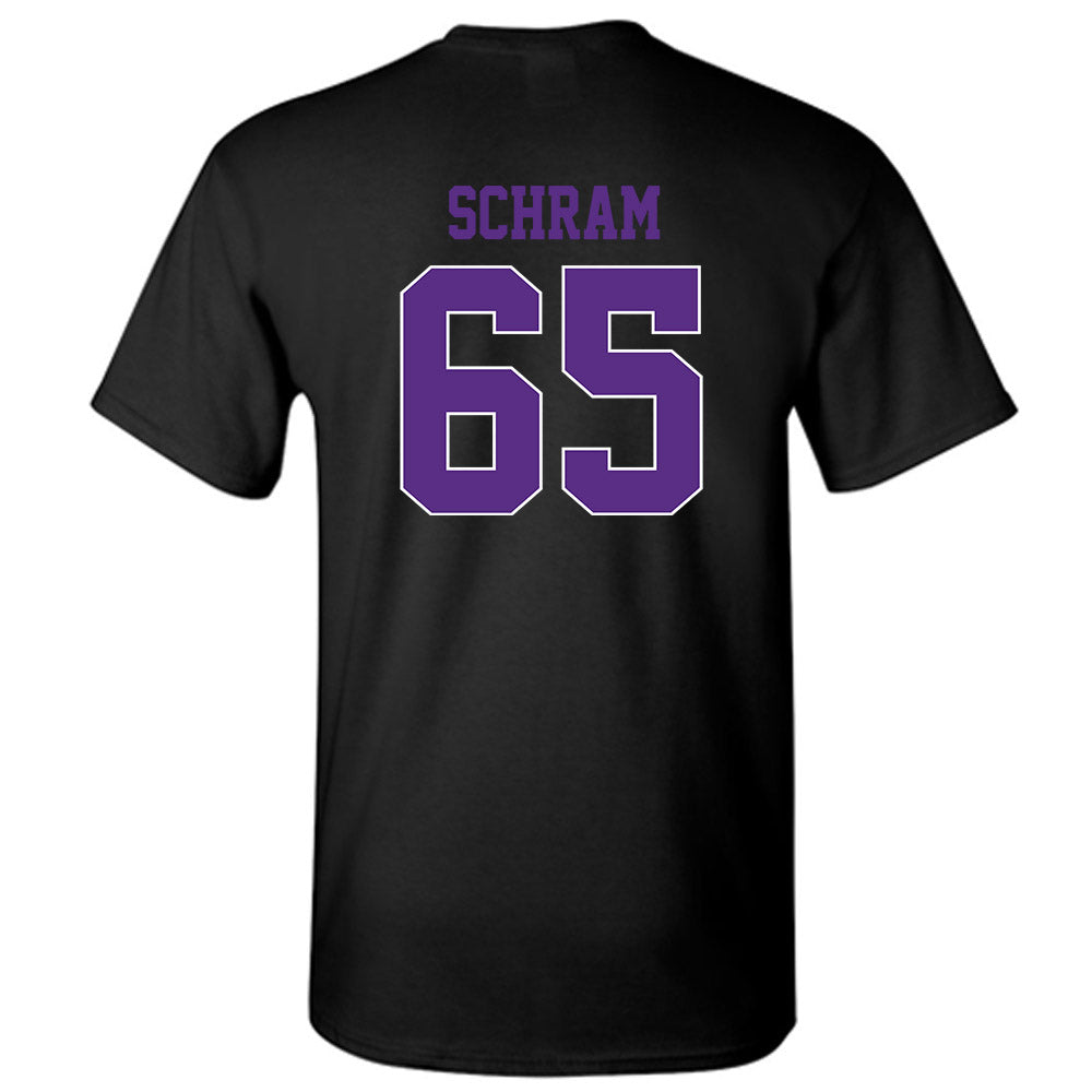 TCU - NCAA Football : Logan Schram - Classic Fashion Shersey T-Shirt-1