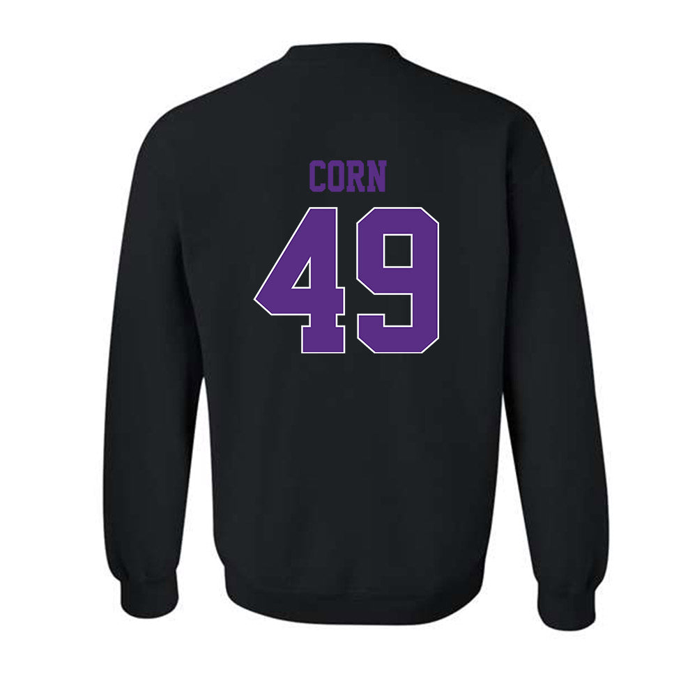 TCU - NCAA Football : Anders Corn - Classic Fashion Shersey Crewneck Sweatshirt-1