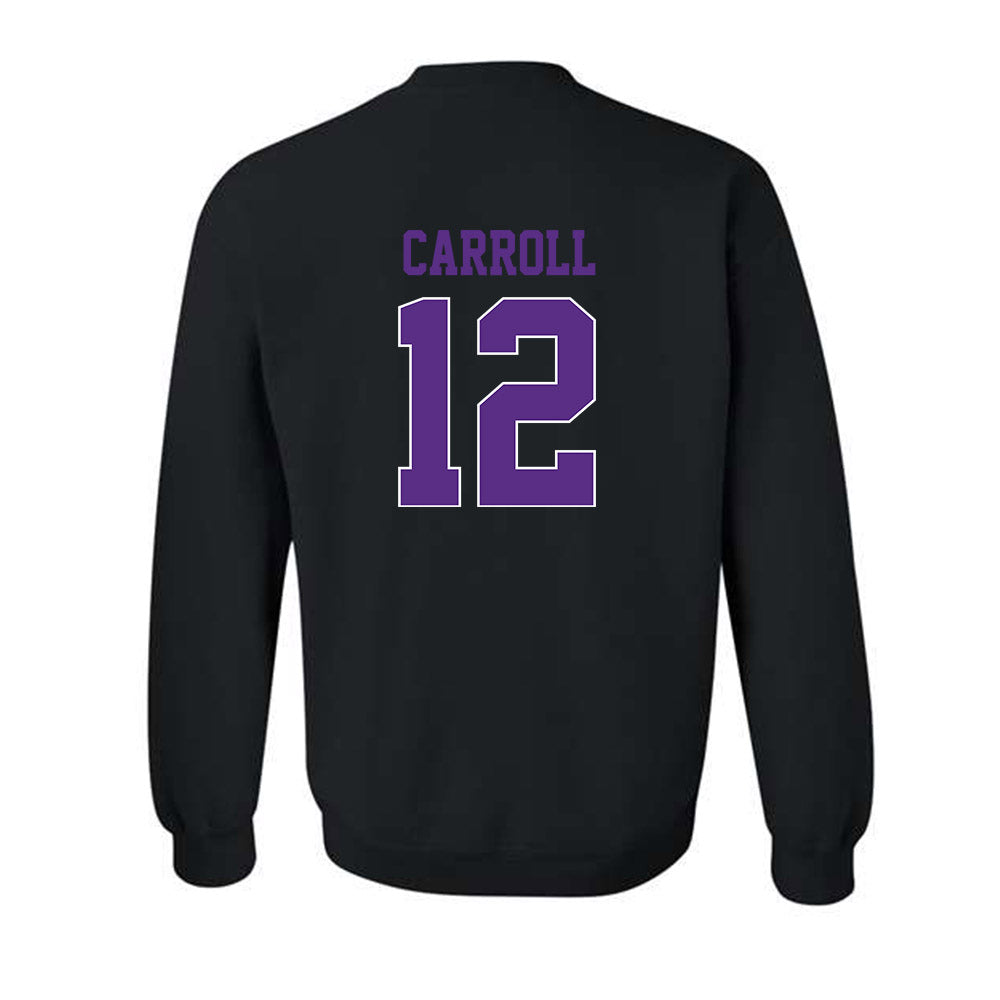 TCU - NCAA Football : Kalen Carroll - Classic Fashion Shersey Crewneck Sweatshirt-1
