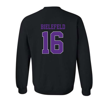 TCU - NCAA Women's Basketball : Clara Bielefeld - Classic Fashion Shersey Crewneck Sweatshirt-1