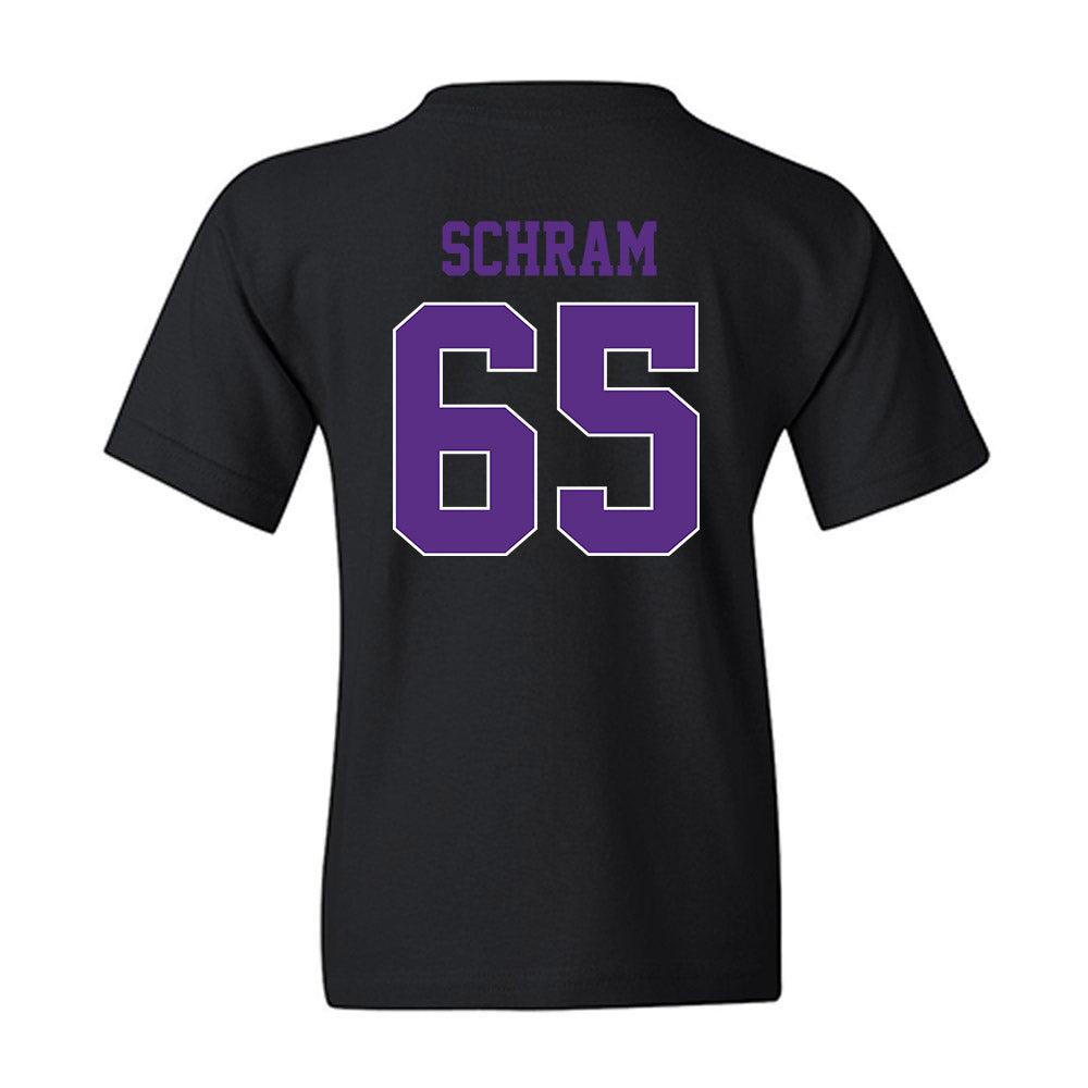 TCU - NCAA Football : Logan Schram - Classic Fashion Shersey Youth T-Shirt-1