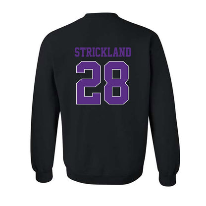TCU - NCAA Football : Micah Strickland - Classic Fashion Shersey Crewneck Sweatshirt-1
