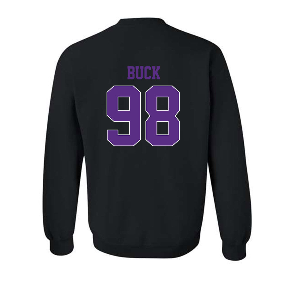 TCU - NCAA Football : Carter Buck - Classic Fashion Shersey Crewneck Sweatshirt-1