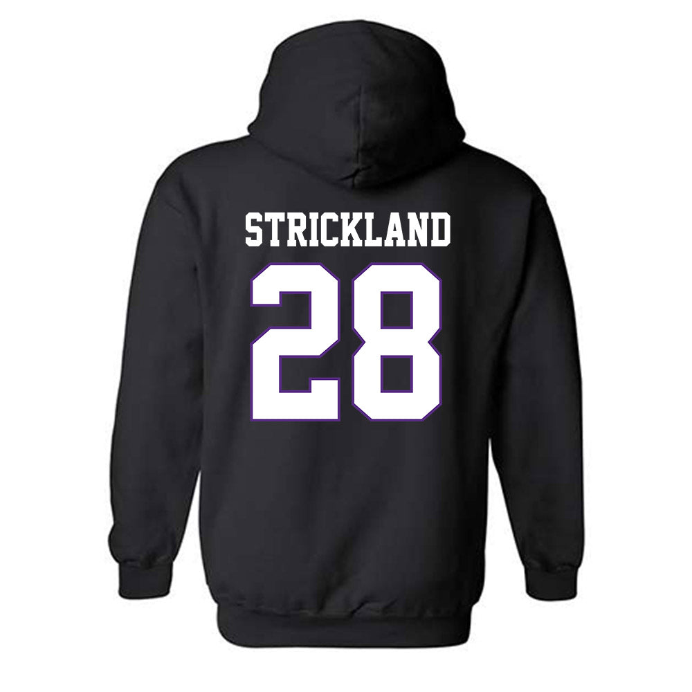 TCU - NCAA Football : Micah Strickland - Classic Fashion Shersey Hooded Sweatshirt-1