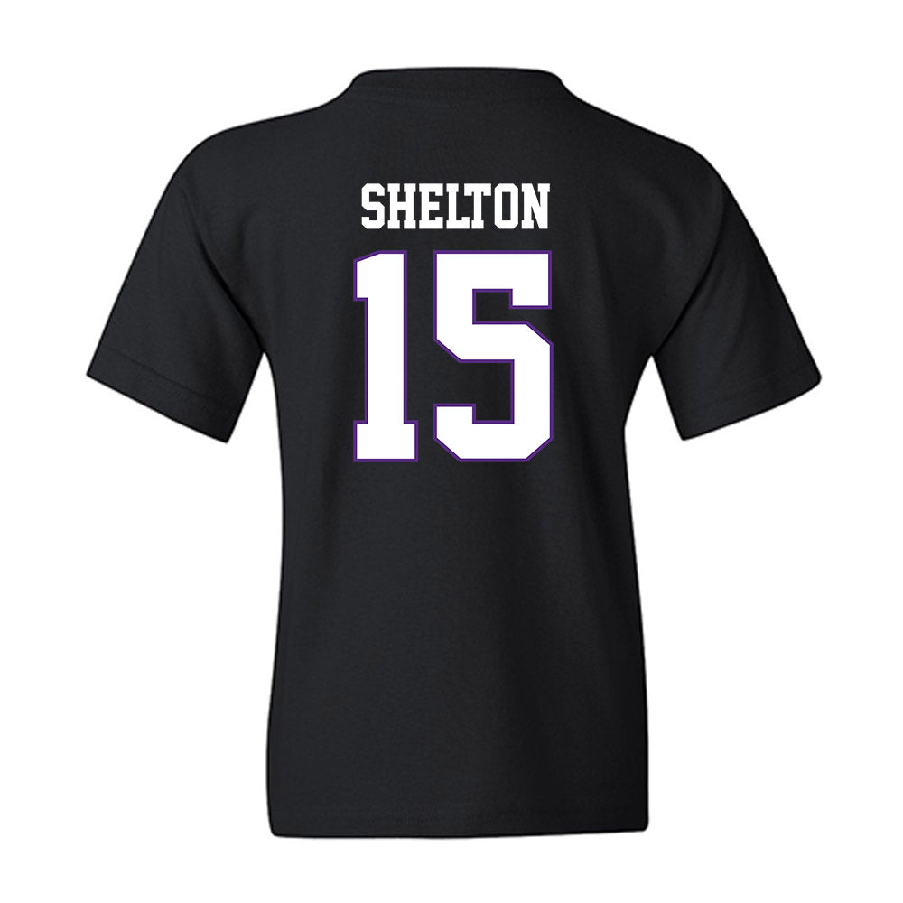 TCU - NCAA Football : Terry Shelton - Classic Fashion Shersey Youth T-Shirt-1