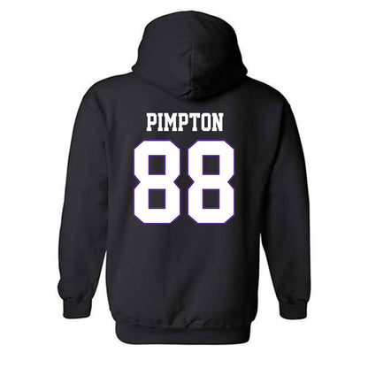 TCU - NCAA Football : KaMorreun Pimpton - Classic Fashion Shersey Hooded Sweatshirt-1