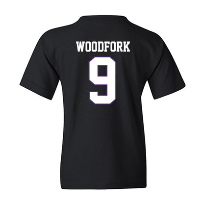 TCU - NCAA Football : Chad Woodfork - Classic Fashion Shersey Youth T-Shirt-1