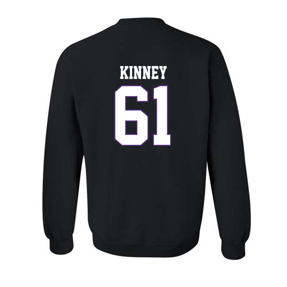 TCU - NCAA Football : Dylan Kinney - Classic Fashion Shersey Crewneck Sweatshirt-1