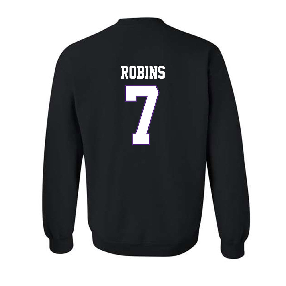 TCU - NCAA Women's Volleyball : Reese Robins - Classic Fashion Shersey Crewneck Sweatshirt-1