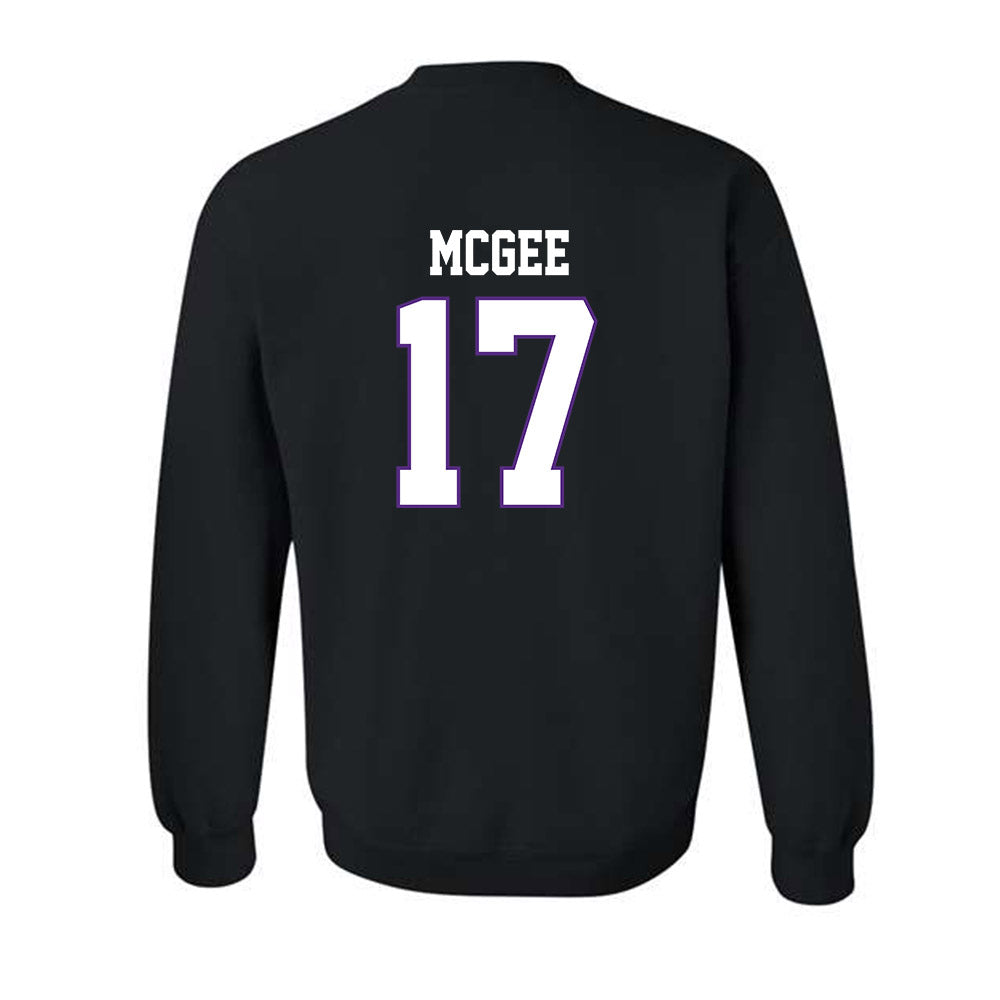 TCU - NCAA Football : DeVondre McGee - Classic Fashion Shersey Crewneck Sweatshirt-1