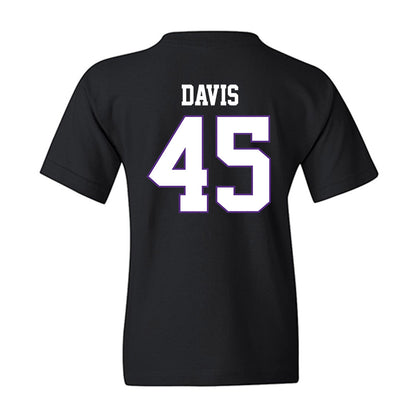 TCU - NCAA Baseball : Lance Davis - Classic Fashion Shersey Youth T-Shirt-1
