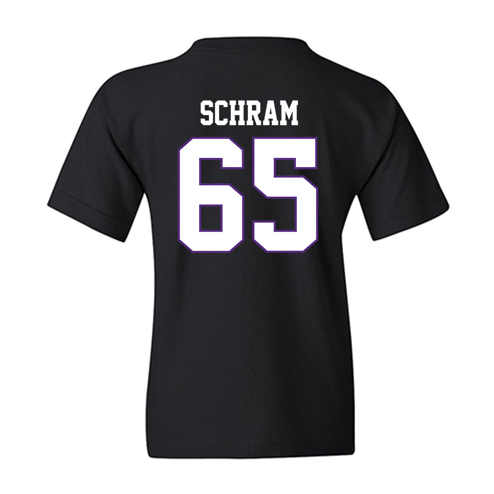 TCU - NCAA Football : Logan Schram - Classic Fashion Shersey Youth T-Shirt-1