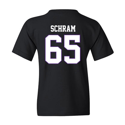 TCU - NCAA Football : Logan Schram - Classic Fashion Shersey Youth T-Shirt-1
