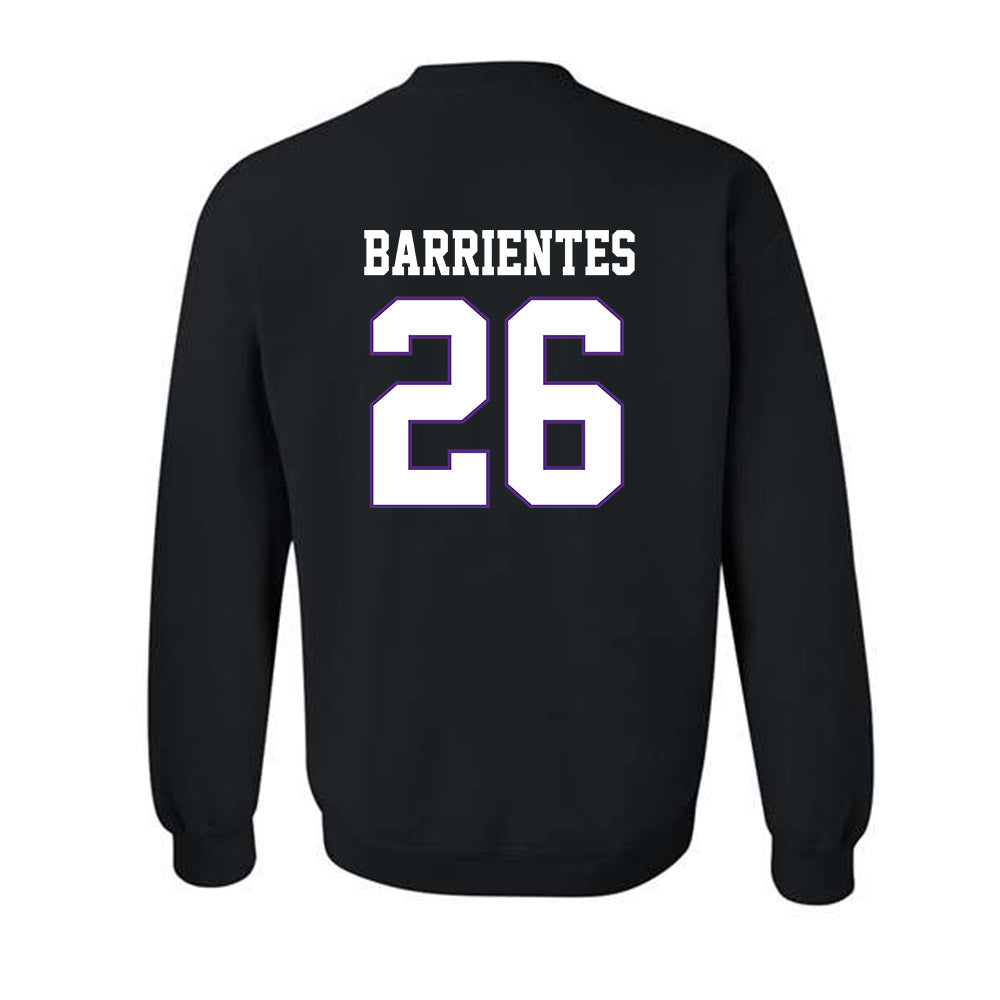 TCU - NCAA Baseball : Aiden Barrientes - Classic Fashion Shersey Crewneck Sweatshirt-1
